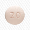 OxyContin 20 mg ER Tablet – Extended-Release Oxycodone Pain Medication. Pink OxyContin 20 mg extended-release oxycodone tablet marked “20” for chronic pain relief.